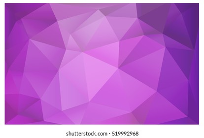 Light Purple Pattern. Seamless triangular template. Geometric sample. Repeating routine with triangle shapes. Seamless texture for your design. Pattern can be used for background.