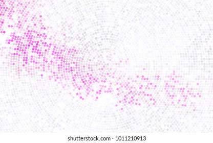 Light Purple, Pink vector Abstract mosaic background.