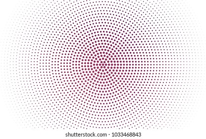 Light Purple, Pink vector abstract pattern with circles. Geometry template for your business design. Background with colored spheres.