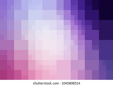 Light Purple, Pink vector abstract textured polygonal background. Blurry rectangle design. Pattern can be used for background.