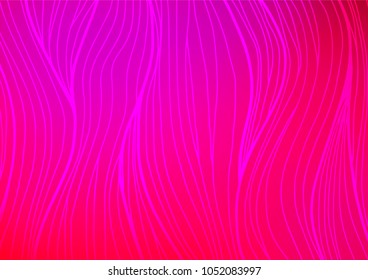 Light Purple, Pink vector abstract doodle background. Colorful abstract illustration with lines in Asian style. The pattern can be used for heads of websites and designs.