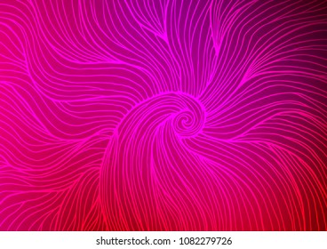 Light Purple, Pink vector abstract doodle template. Creative illustration in blurred style with doodles and Zen tangles. The template can be used as a background for cell phones.