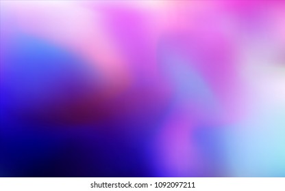 Light Purple, Pink vector abstract blurred background. Creative illustration in halftone style with gradient. The completely new template can be used for your brand book.