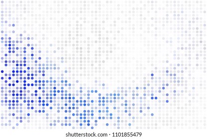 Light Purple, Pink vector abstract pattern with circles. Geometry template for your business design. Background with colored spheres.