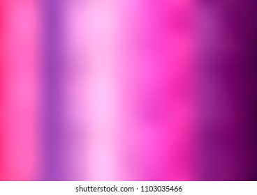 Light Purple, Pink vector abstract blurred background. A vague abstract illustration with gradient. A completely new template for your business design.