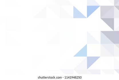 Light Purple, Pink vector abstract mosaic background. Colorful illustration in abstract style with triangles. Brand new design for your business.