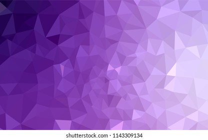 Light Purple, Pink vector abstract polygonal background. Shining colorful illustration with triangles. A new texture for your web site.