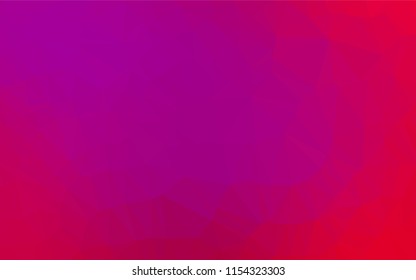 Light Purple, Pink vector abstract mosaic background. Glitter abstract illustration with an elegant design. A new texture for your design.