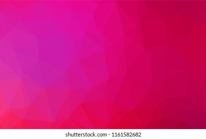 Light Purple, Pink vector abstract mosaic pattern. Colorful illustration in abstract style with gradient. Brand new style for your business design.