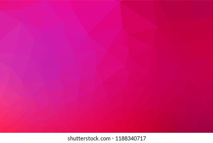 Light Purple, Pink vector abstract mosaic backdrop. Colorful illustration in abstract style with gradient. A new texture for your design.