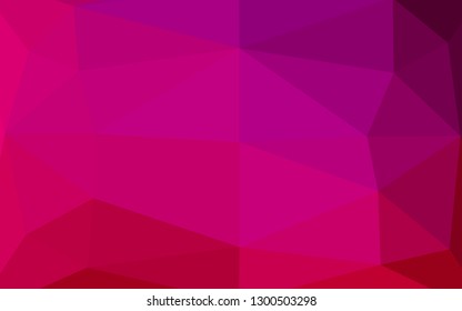 Light Purple, Pink vector abstract mosaic pattern. Shining colored illustration in a Brand new style. Brand new design for your business.