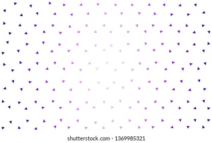 Light Purple, Pink vector  abstract polygonal background. Colorful abstract illustration with triangles. A new texture for your web site.