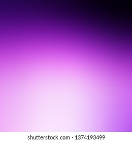 Light Purple, Pink vector abstract bright texture. Abstract illustration with gradient blur design. Sample for your web designers.