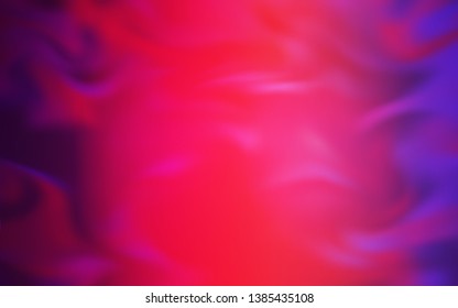 Light Purple, Pink vector abstract blurred background. An elegant bright illustration with gradient. New style design for your brand book.