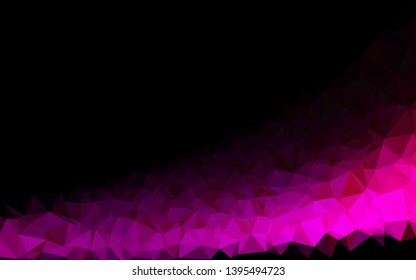 Light Purple, Pink vector abstract mosaic background. A completely new color illustration in a vague style. Elegant pattern for a brand book.