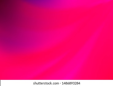 Light Purple, Pink vector abstract blurred background. Glitter abstract illustration with an elegant design. A completely new template for your design.
