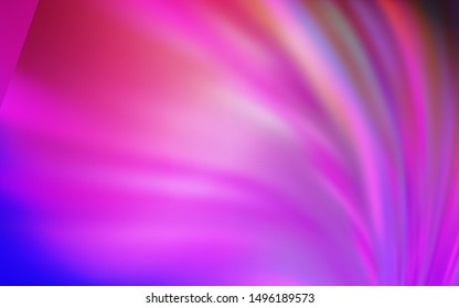 Light Purple, Pink vector abstract layout. A completely new colored illustration in blur style. The best blurred design for your business.