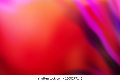 Light Purple, Pink vector abstract blurred layout. Creative illustration in halftone style with gradient. Background for designs.