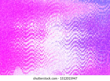 Light Purple, Pink vector abstract polygonal pattern. Elegant bright polygonal illustration with gradient. Brand new style for your business design.