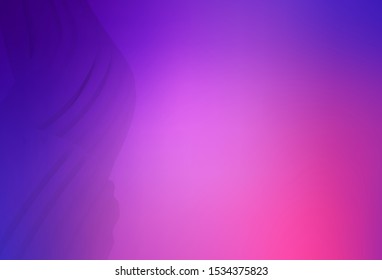 Light Purple, Pink vector abstract bright pattern. New colored illustration in blur style with gradient. Smart design for your work.