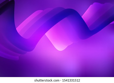 Light Purple, Pink vector abstract layout. Shining colored illustration in smart style. Completely new design for your business.