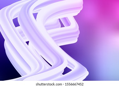 Light Purple, Pink vector abstract blurred background. Glitter abstract illustration with gradient design. Completely new design for your business.