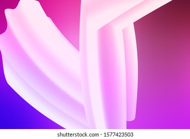 Light Purple, Pink vector abstract bright texture. Creative illustration in halftone style with gradient. Completely new design for your business.