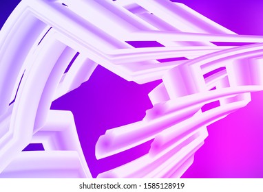 Light Purple, Pink vector abstract blurred background. An elegant bright illustration with gradient. Background for a cell phone.
