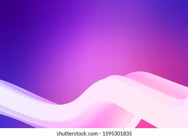 Light Purple, Pink vector abstract bright texture. Abstract colorful illustration with gradient. Blurred design for your web site.