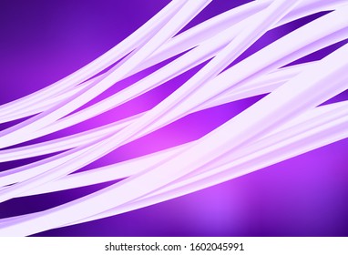 Light Purple, Pink vector abstract bright pattern. A completely new colored illustration in blur style. Blurred design for your web site.