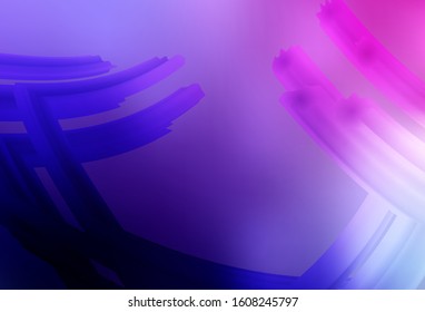Light Purple, Pink vector abstract layout. Modern abstract illustration with gradient. Background for a cell phone.