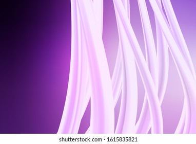 Light Purple, Pink vector abstract blurred layout. A completely new colored illustration in blur style. Smart design for your work.