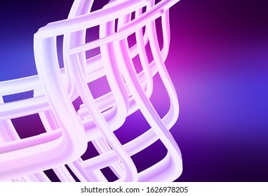 Light Purple, Pink vector abstract blurred background. Modern abstract illustration with gradient. New style design for your brand book.