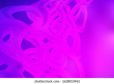 Light Purple, Pink vector abstract layout. Colorful abstract illustration with gradient. Elegant background for a brand book.
