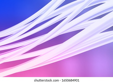 Light Purple, Pink vector abstract layout. Shining colorful illustration in smart style. Background for a cell phone.