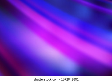 Light Purple, Pink vector abstract bright pattern. New colored illustration in blur style with gradient. Smart design for your work.