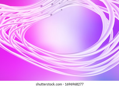 Light Purple, Pink vector abstract blurred background. Colorful illustration in abstract style with gradient. Background for designs.