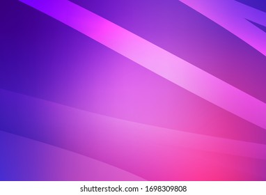 Light Purple, Pink vector abstract blurred layout. An elegant bright illustration with gradient. Blurred design for your web site.