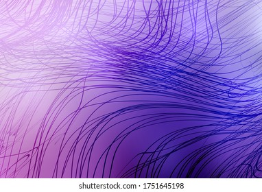 Hellviolett, rosafarbene Vektorgrafik, abstrakter unscharfer Hintergrund. Abstrakte farbige Illustration mit Farbverlauf. Kluges Design für Ihre Arbeit.