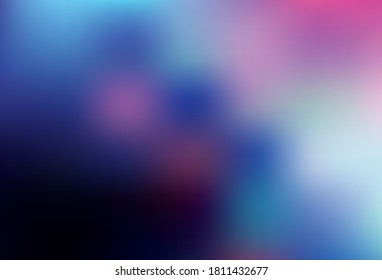Light Purple, Pink vector abstract bright pattern. Creative illustration in halftone style with gradient. Background for a cell phone.