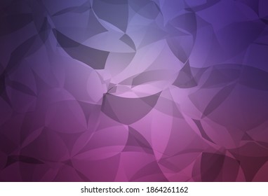 Light Purple, Pink vector abstract mosaic background. A completely new color illustration in a polygonal style. Brand new style for your business design.