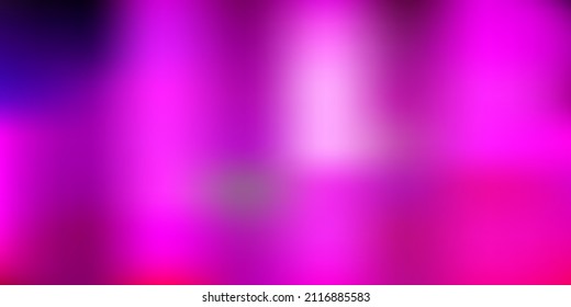 Light purple, pink vector abstract blur drawing. Colorful illustration with gradient in abstract style. Smart pattern for websites.