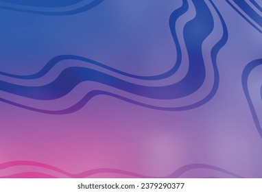 Light Purple, Pink vector abstract blurred background. Modern abstract illustration with gradient. The best blurred design for your business.