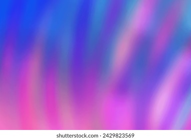 Púrpura claro, rosa vector abstracto fondo borroso. Ilustración colorida en estilo abstracto con degradado. Nueva forma de tu diseño.
