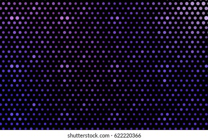 Light Purple, Pink vector abstract pattern with circles. Geometry template for your business design. Background with colored spheres.
