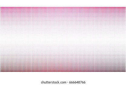 Light Purple, Pink vector abstract pattern with circles. Geometry template for your business design. Background with colored spheres.