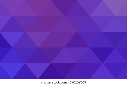 Light Purple, Pink vector abstract textured polygonal background. Blurry triangle design. Pattern can be used for background.
