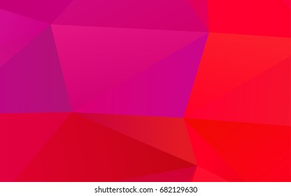 Light Purple, Pink vector abstract mosaic template. Colorful illustration in abstract style with gradient. A completely new design for your business.