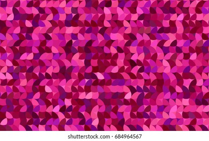 Light Purple, Pink vector abstract pattern with circles. Geometry template for your business design. Background with colored spheres.