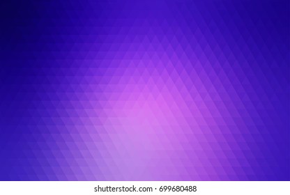 Light Purple, Pink vector abstract polygonal template. Creative geometric illustration in Origami style with gradient. The best triangular design for your business.